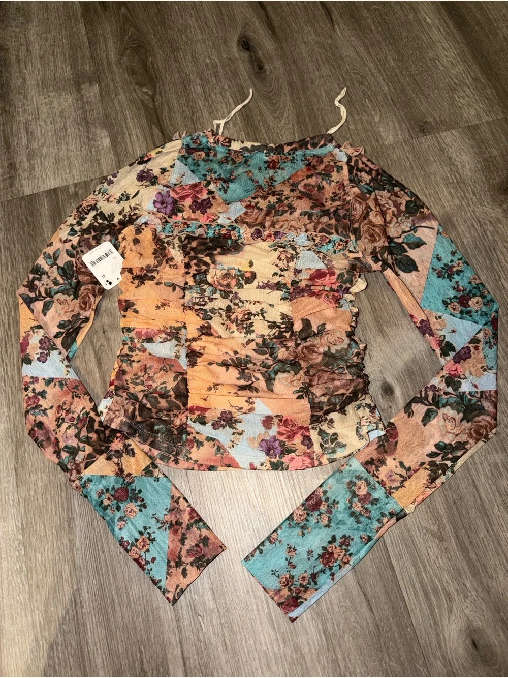 Ariana long sleeve ruched top